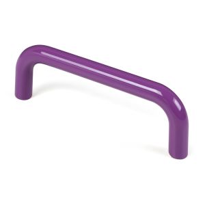 Tirador abs 96mm morado brillante lote de 50