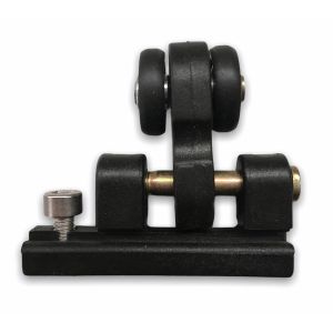 Polea rodamiento para guía de pérgola negra (1 unidades)