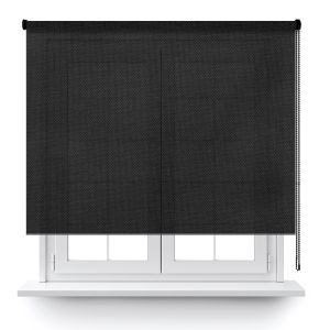 Estor enrollable screen basic 5% negro 110x200cm.