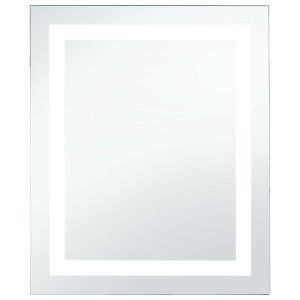vidaXL espejo de baño con LED y sensor táctil 60x80 cm