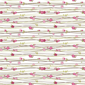 Papel pintado floral enredadera horizontal 60cm por 250cm