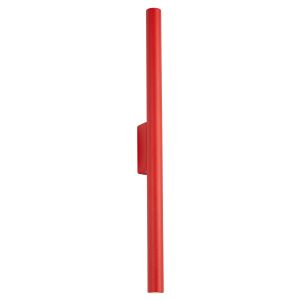 Apliques pastelo 2 rojo acero 2.5x50x5cm