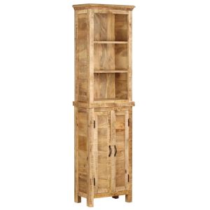 Estantería armario mueble diseño librería 180 cm madera maciza