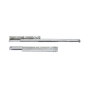 Guías ocultas silver para cajones de extracción total con cierre suave