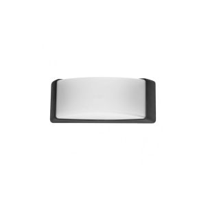Aplique de exterior - fab 126561009 - negro - policarbonato - ip65