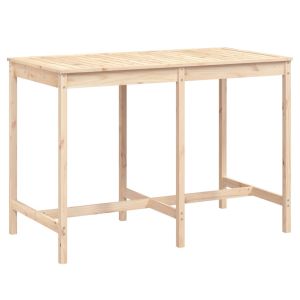 vidaXL mesa de jardín madera maciza de pino 159,5x82,5x110 cmcm