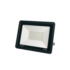 Proyector LED slim 100w 6000k ip66, iluminación exterior e interior