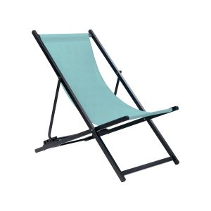 Hamaca plegable locri ii metal turquesa