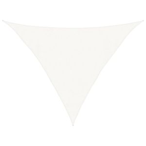 vidaXL toldo de vela blanco hdpe 160 g/m² 4x4x5,8 m