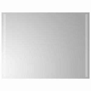 vidaXL espejo de baño con LED 80x60 cm