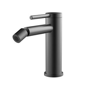 Kibath grifo bidet monomando gun metal grafito / antracita mate de latón