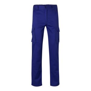 Pantalon de trabajo stretch velilla color azulina 34