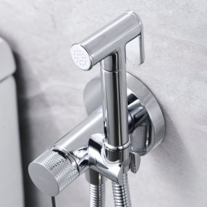 Imex - grifo bidé empotrado wc cromado serie line