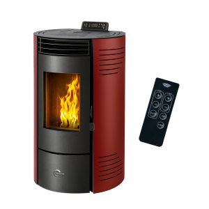 Estufa de pellets azora 11,6 kw burdeos sannover