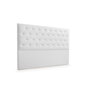 Cabecero tapizado ferrara polipiel 130x120x8 cm - moonia
