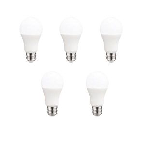Pack 5 bombillas a2bc LED a60 10w E27 luz fría 6000k