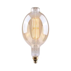 Bombilla LED gigante E27 8w equi.40w 500lm regulable 2100k gold 15000h