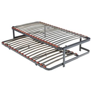 Cama supletoria 80x200 pikolin somier nido+patas cama invitados
