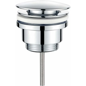 Valaz valvula click clack para lavabo o bide redondo cromado