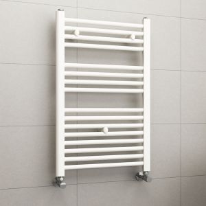 Kibath secatoallas radiador circuito calefac. De 80x50 cm blanco de acero
