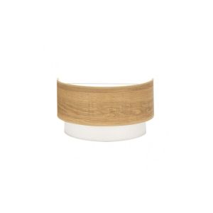 Aplique myriam 1xE27 madera clara 17x30x16 cm