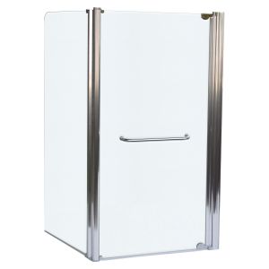 Ondee - mamparas de baño tulipa - 120x140 - vidrio templado
