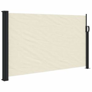 vidaXL toldo lateral retráctil crema 117x300 cm