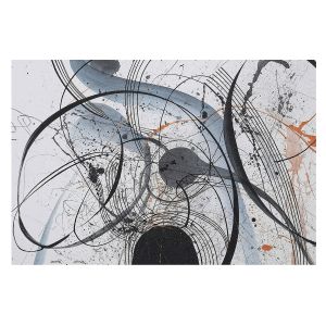 Papel pintado tnt 312x219 abstracción expresiva tulup