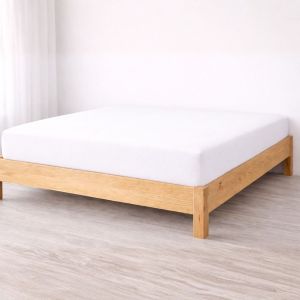 Sábana bajera blanco cama 180cm - 100% algodón - donegal collections
