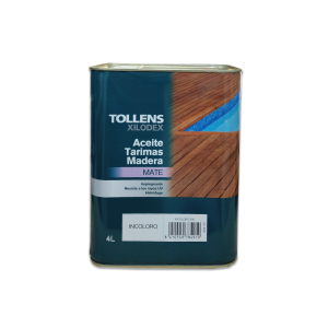 Aceite tarima madera incoloro 4 lt
