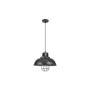 Suspensión - emu - rustic-silver - vintage - metal - negro