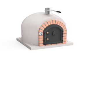 Horno de leña exterior de obra modelo gran canária blanco - 120x120x65cm