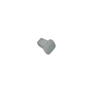 Pomo de mueble en zamac acabado cromado mate de 22 mm