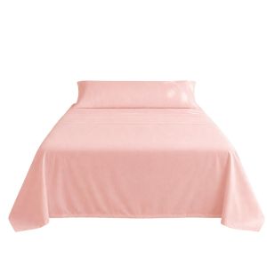 Juego de sábanas rosa cama 180cm 144 hilos donegal collections