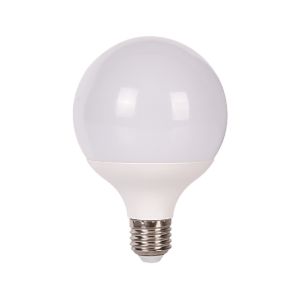 Bombilla LED globo 270º, g95 rosca E27, 15w 1700 lm, luz cálida 3000k