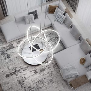 Nettlife lámpara colgar  LED blanco 58x150
