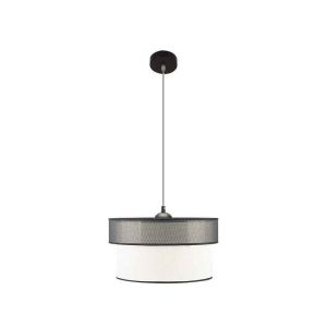 Fab 172994001 | coLGante felix negro/blanco 1xE27 regx40x40 cm