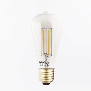 Bombilla deco st64 - 6 w - E27 - pack 10 unidades - azabak