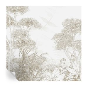 Murales autoadhesivos vegetación tropical 250x250 tulup