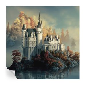 Murales autoadhesivos castillo de cuento de hadas 250x250 tulup