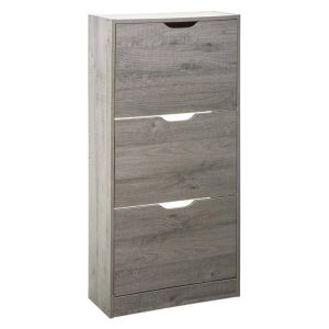 Zapatero de madera 115 x 60 x 24 cm color