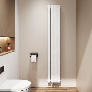 Emke radiador agua caliente vertical doble capa blanco, 180x30,4 cm, 911w
