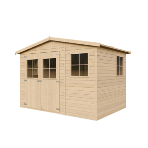Cobertizo de madera - a226x324x216cm/6m2 - Timbela m334
