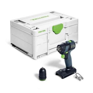 Taladro atornillador festool txs 18-basic 18v en systainer