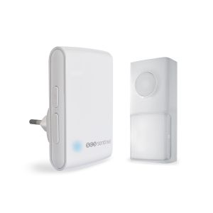 Scs sentinel - timbre inalámbrico sin batería -enchufable - ecobell 100
