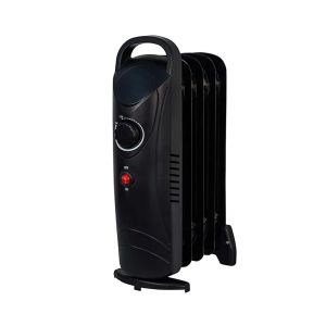 Radiador eléctrico de baño de aceite baneos sannover 500 w negro