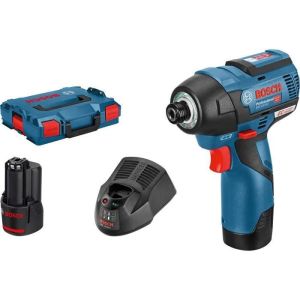 Destornillador de impacto - Bosch - gdr 12v-110 - 2 baterías 3,0ah - inalám