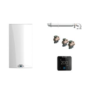 Caldera de condensación, Ariston, hs premium 24 + termostato + accesorios