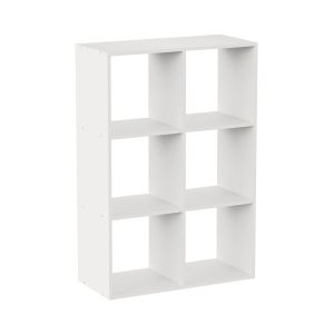 Estantería de 6 niveles spacequb 67.5x32x100.5cm 7house