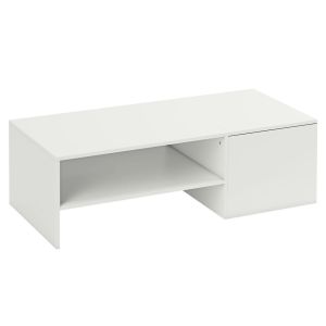 Mesa de centro 110x52x36 cm color blanco Homcom, hogar - muebles de salón